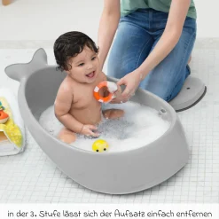 Baby-Badewanne Moby - Grau