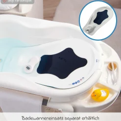 Baby-Badewanne Tilo - mit Anti-Rutschmatte - Mistletoe White