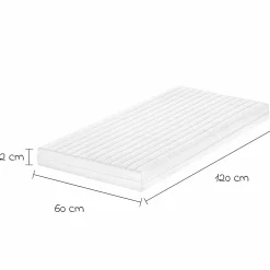 Babybett-Matratze 3Air 60 x 120 cm