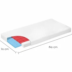 Babybett-Matratze Bamboo Pro 70 x 140 cm