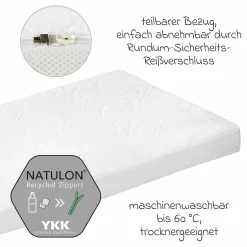 Babybett-Matratze MamaLiebe 70 x 140 cm