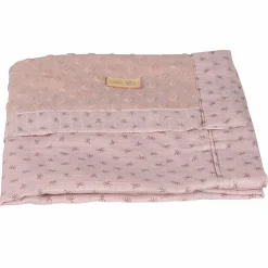 Babydecke 80 x 80 cm - Lil Planet - Rosa Mauve