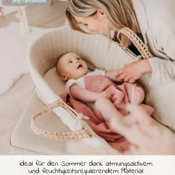 Babydecke Muslin Summer Blanket 75 x 100 cm - Light Grey