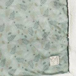 Babydecke Winter Jersey - Forrest Green