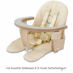 Babyeinsatz für Hochstuhl Quarttolino - Grau - Kollektion 2024