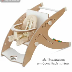 Babyeinsatz für Hochstuhl Quarttolino - Grau - Kollektion 2024