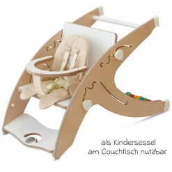 Babyeinsatz für Hochstuhl Quarttolino - Weiß - Kollektion 2024