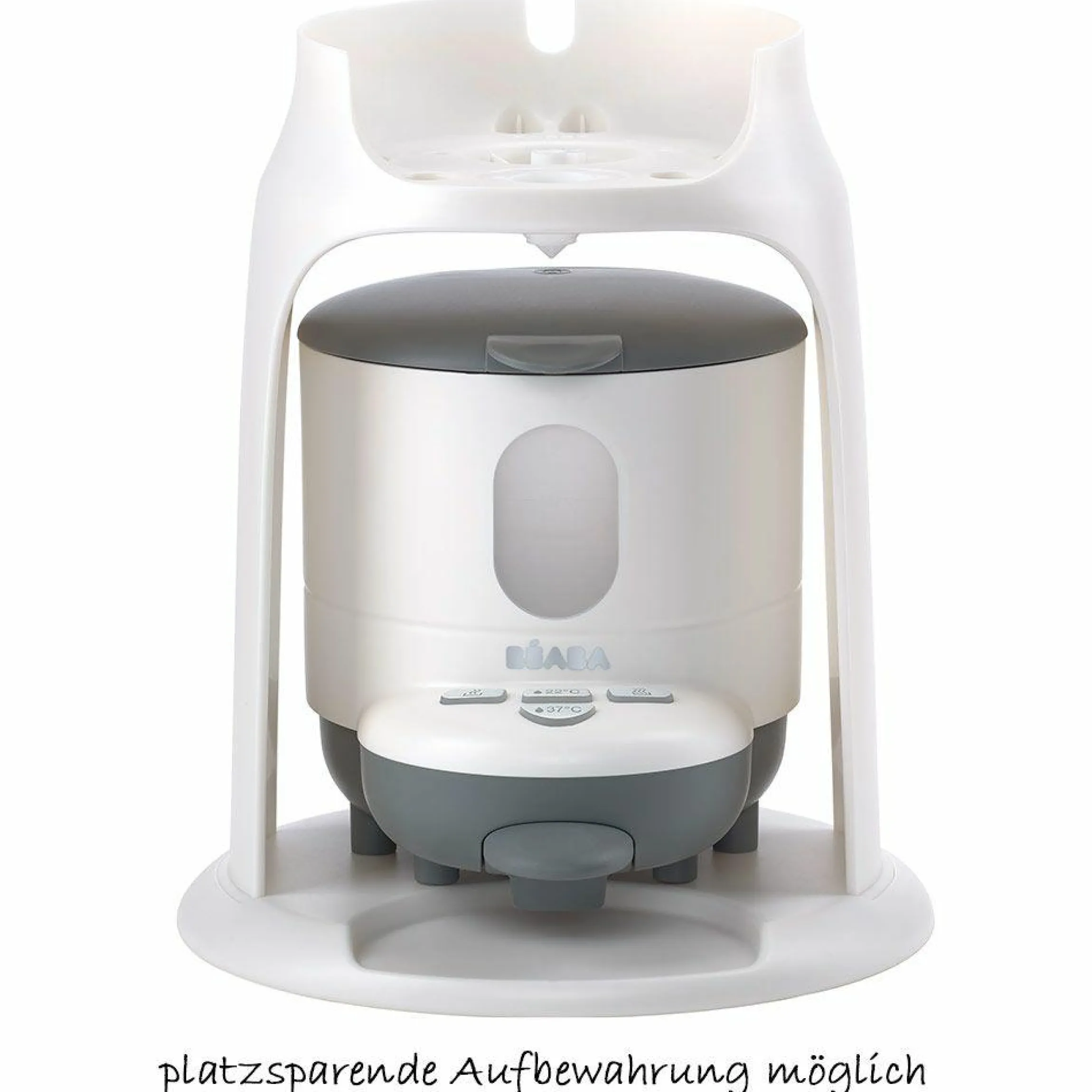 Babyflaschenzubereiter Bib Expresso Neo 2-in-1 Flaschen- & Babykostwärmer - Weiß Grau