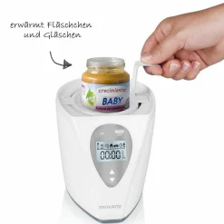 Babykostwärmer & Sterilisator Warmy Advanced - Home & Car - Silver