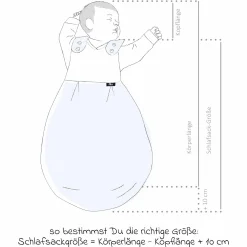 Baby-Mäxchen Außensack - Waffelpique - Gr. 50/56