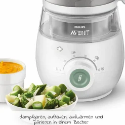 Babynahrungszubereiter 4-in-1 - SCF885/01 - Grün