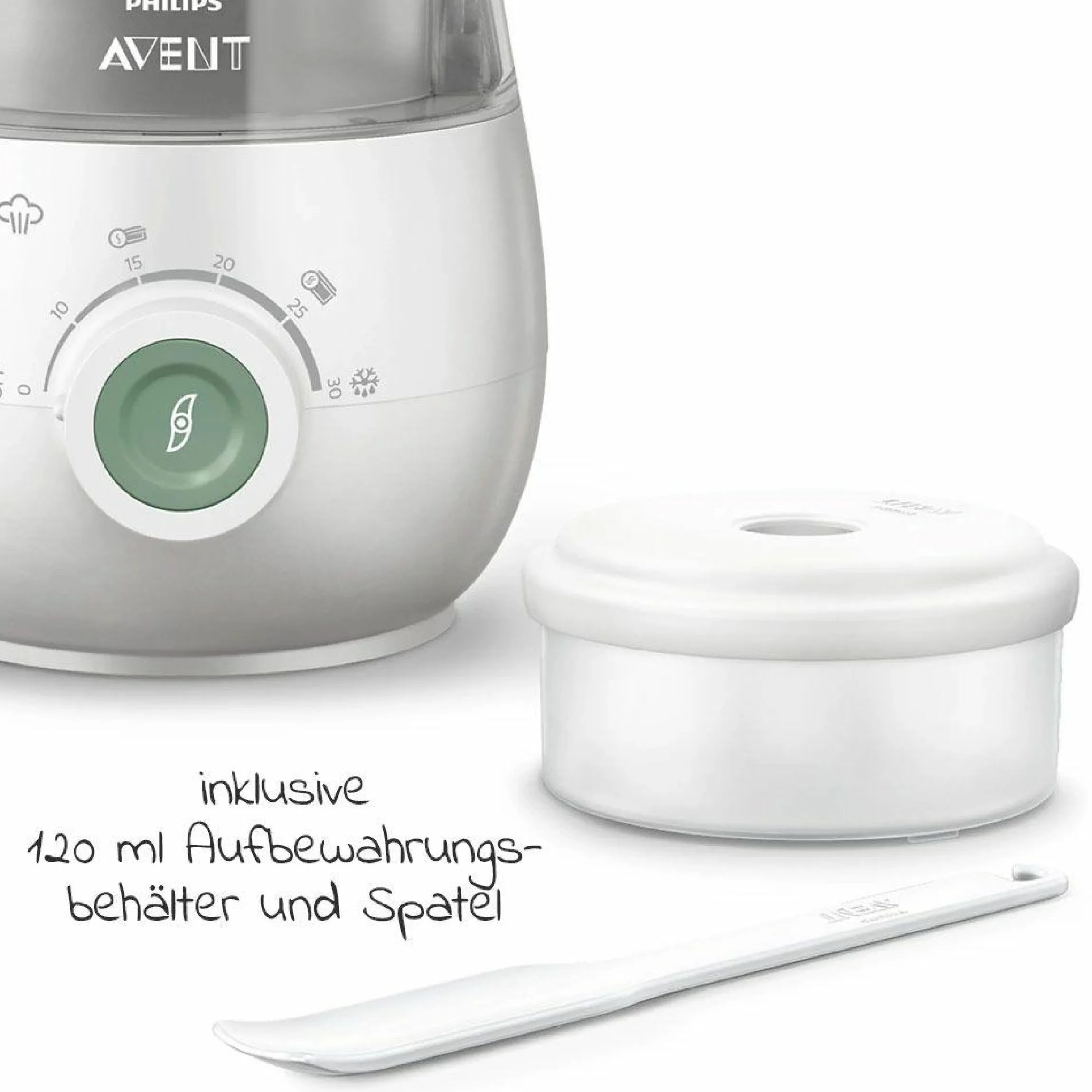Babynahrungszubereiter 4-in-1 - SCF885/01 - Grün
