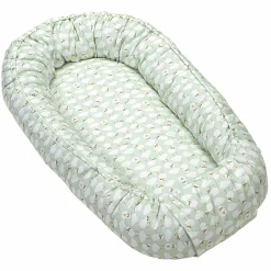 BabyNest das Original idealer Schlafplatz für zuhause und unterwegs - Sheep - Matcha - Kollektion 2024