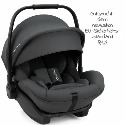Babyschale ARRA next ab Geburt bis 13 kg (40 cm - 85 cm) inkl. Sitzverkleinerer & Sonnenverdeck nur 3,5 kg - Ocean