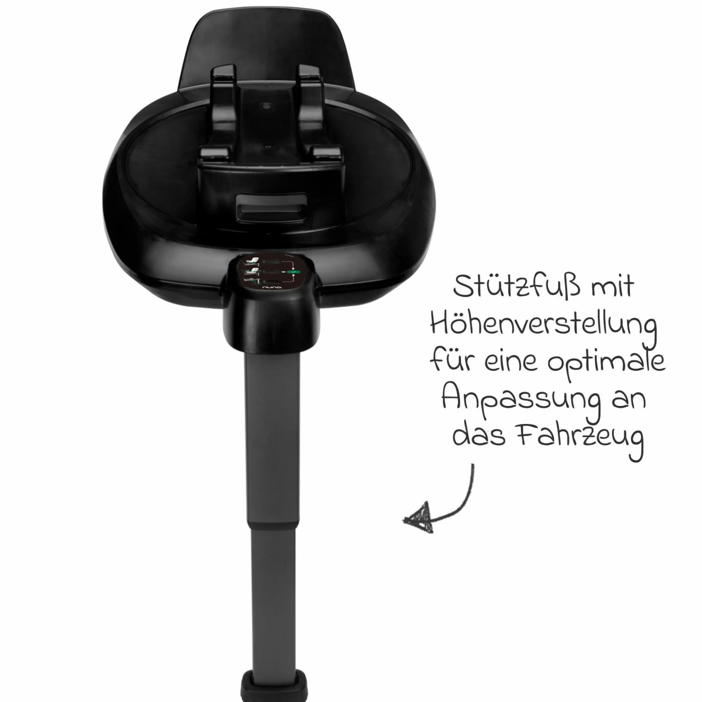 Babyschale ARRA next inkl. Base next ab Geburt bis 13 kg (40 cm - 85 cm) inkl. Sitzverkleinerer, Sonnenverdeck, Polsterschutz, Spieltier nur 3,5 kg - Biscotti