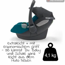 Babyschale Avan i-Size 45 cm - 83 cm / bis max. 15 Monate - Prime - Mat Black