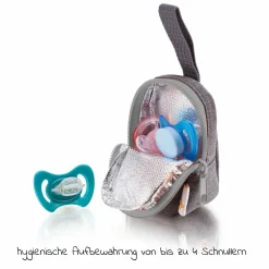 Babyschale CabrioFix i-Size ab Geburt-12 Monate (40-75 cm) i-Size Base, Einschlagdecke & Schnullerbox - Essential Green - Kollektion 2025