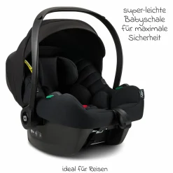 Babyschale Cosmo R129 i-Size by Avionaut ab Geburt - 13 kg (40 cm -75 cm) - Black - Kollektion 2024