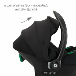 Babyschale Cosmo R129 i-Size by Avionaut ab Geburt - 13 kg (40 cm -75 cm) - Black - Kollektion 2024