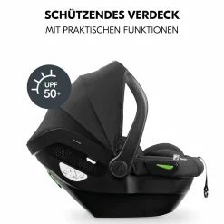 Babyschale Drive N Care i-Size ab Geburt bis 13 kg (40 - 87 cm) - Black