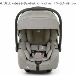 Babyschale i-Gemm 3 i-Size ab Geburt-13 kg (40 cm-85 cm) inkl. Sitzverkleinerer - Pebble