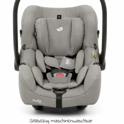 Babyschale i-Gemm 3 i-Size ab Geburt-13 kg (40 cm-85 cm) inkl. Sitzverkleinerer - Pebble