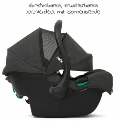 Babyschale i-Gemm 3 i-Size ab Geburt- 13 kg (40 cm -85 cm) inkl. Sitzverkleinerer - Pavement