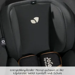 Babyschale i-Jemini i-Size ab Geburt - 13 kg (40 cm - 85 cm) inkl. Sitzverkleinerer & Sonnenverdeck - Signature - Eclipse