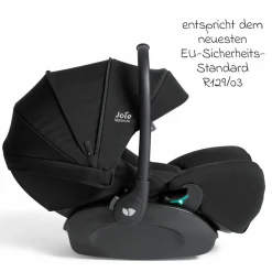 Babyschale I-Level Pro i-Size ab Geburt - 13 kg (40 cm -87 cm) mit Liegefunktuion, Sitzverkleinerer & Sonnenverdeck - Signature - Eclipse
