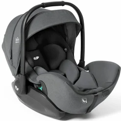 Babyschale I-Level Pro i-Size ab Geburt - 13 kg (40 cm -87 cm) mit Liegefunktuion, Sitzverkleinerer & Sonnenverdeck - Signature - Ebony