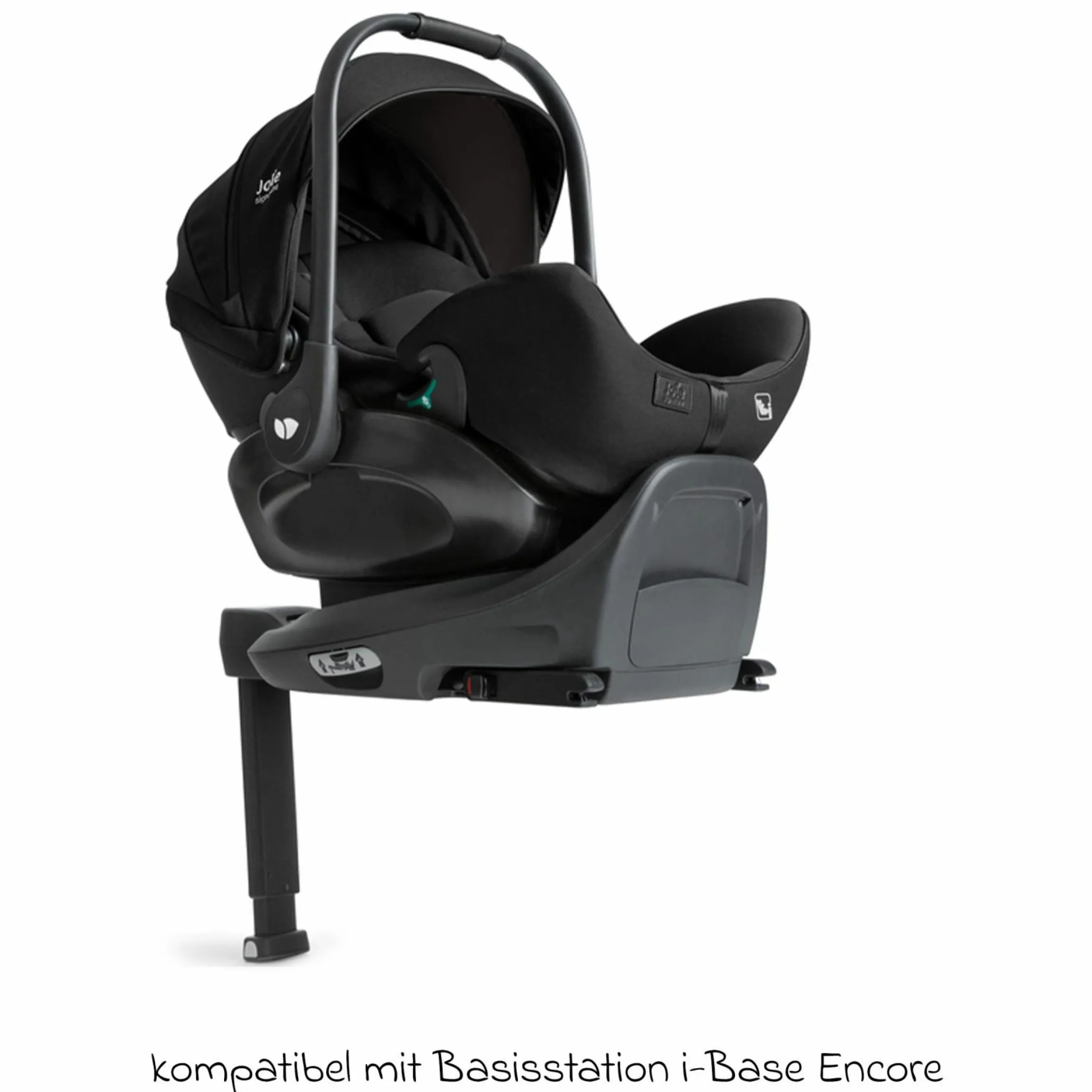 Babyschale I-Level Pro i-Size mit Isofix-Basisstation ab Geburt - 13 kg (40 cm -87 cm) mit Liegefunktuion, Sitzverkleinerer, Sonnenverdeck & Polsterschutz - Signature - Eclipse