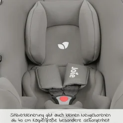 Babyschale i-Snug 2 i-Size ab Geburt-13 kg (40 cm-75 cm) inkl. Sitzverkleinerer nur 3,35 kg - Pebble - Kollektion 2025