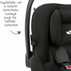 Babyschale i-Snug 2 i-Size ab Geburt-13 kg (40 cm-75 cm) inkl. Sitzverkleinerer nur 3,35 kg - Shale - Kollektion 2025