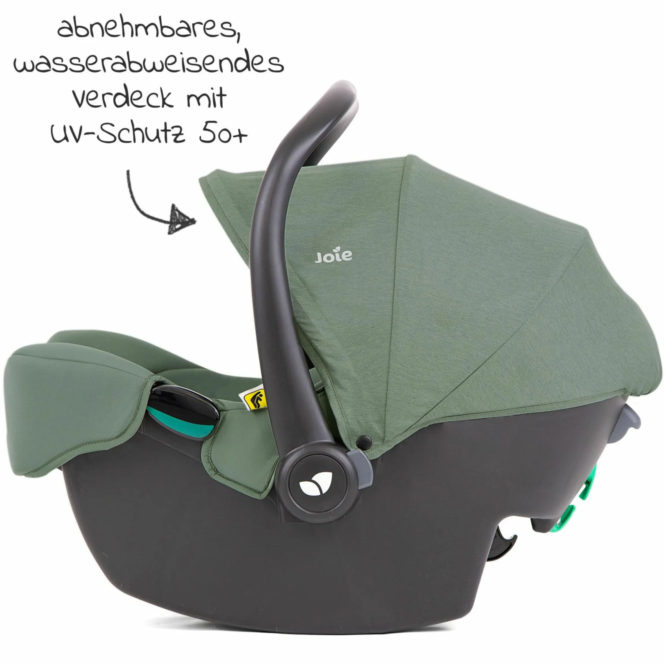 Babyschale i-Snug 2 i-Size ab Geburt-13 kg (40 cm-75 cm) inkl. Sitzverkleinerer nur 3,35 kg - Laurel - Kollektion 2025