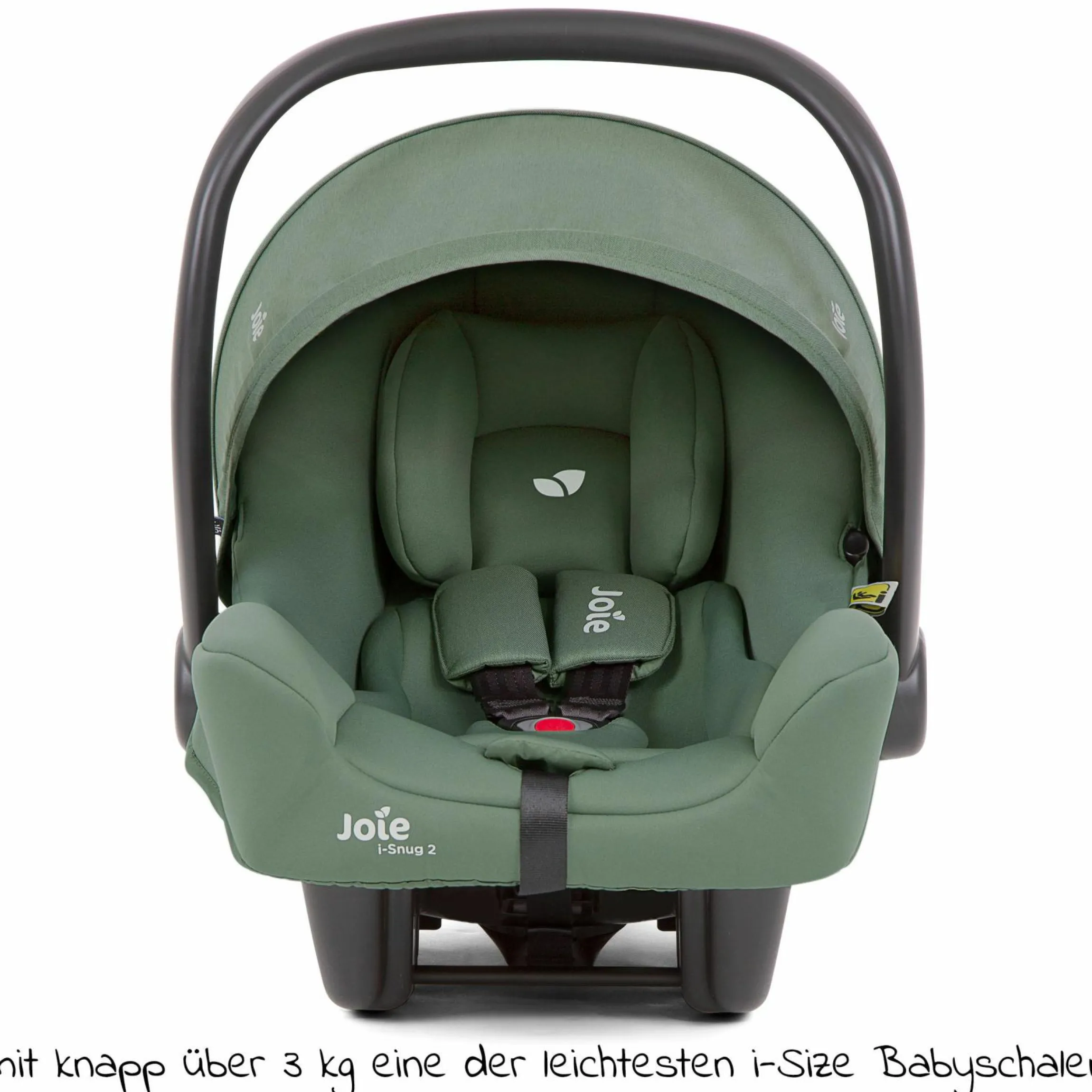 Babyschale i-Snug 2 i-Size ab Geburt-13 kg (40 cm-75 cm) inkl. Sitzverkleinerer nur 3,35 kg - Laurel - Kollektion 2025