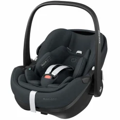 Babyschale Pebble 360 Pro i-Size drehbar ab Geburt - 15 Monate (40 cm - 83 cm ) mit flacher Liegeposition - Essential Graphite - Kollektion 2025