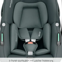 Babyschale Pebble S i-Size ab Geburt - 15 Monate (40 cm - 83 cm) nur 3,4 kg leicht mit G-Cell Seitenaufpralltechnologie - Tonal Graphite - Kollektion 2025