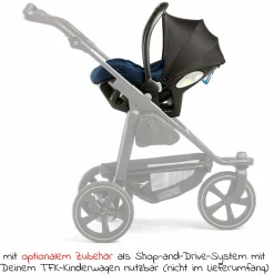 Babyschale Pixel i-Size by Avionaut ab Geburt - 13 kg (45 cm - 86 cm) nur 2,5 kg leicht - Marine