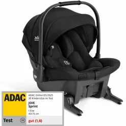Babyschale Sprint R129 ab Geburt - 13 kg (40 cm -75 cm) inkl. Sitzverkleinerer, Sonnenverdeck & Isofix-Konnektoren - Signature - Eclipse