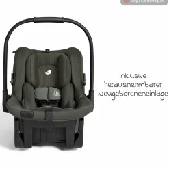 Babyschale Sprint R129 ab Geburt - 13 kg (40 cm -75 cm) inkl. Sitzverkleinerer, Sonnenverdeck & Isofix-Konnektoren - Signature - Eclipse