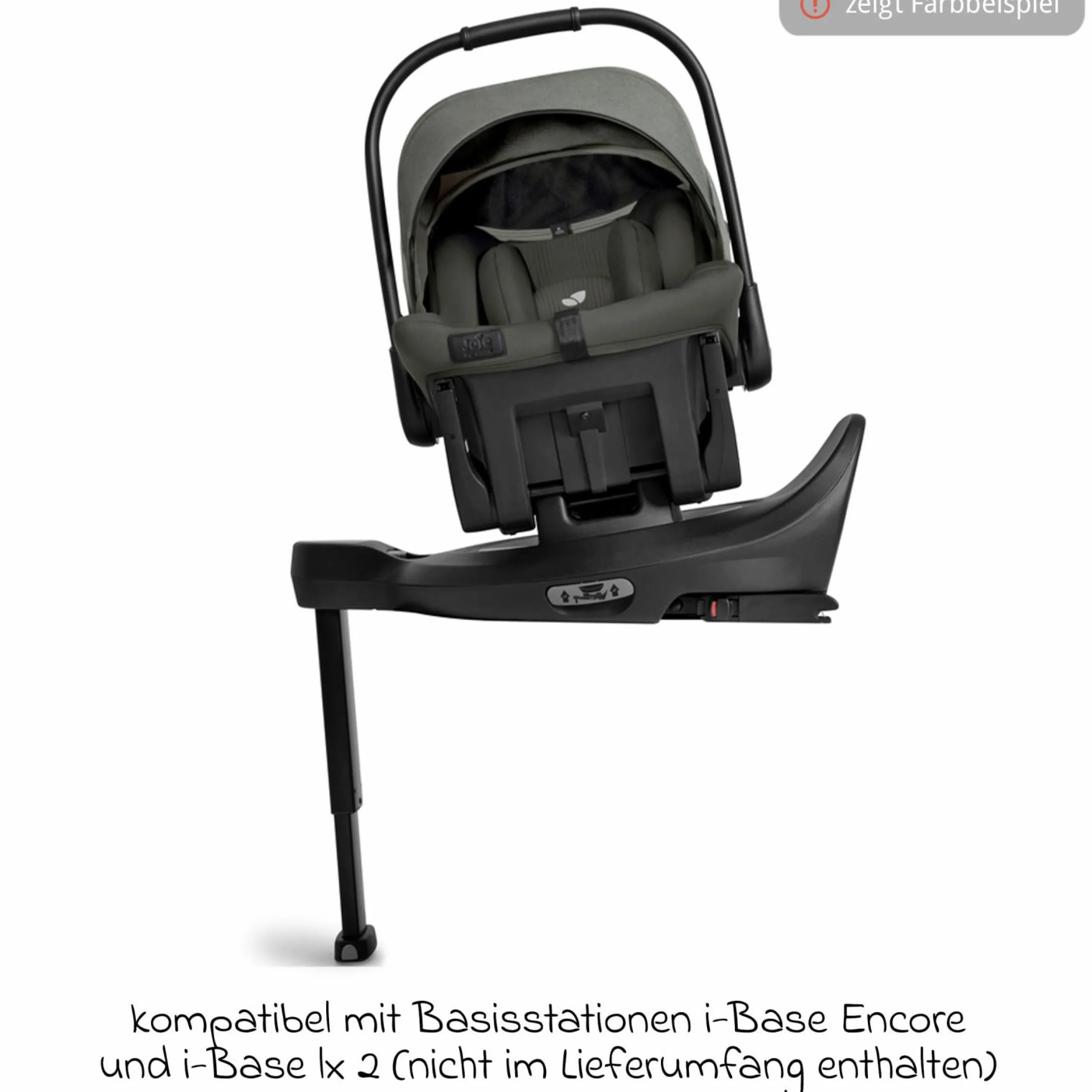 Babyschale Sprint R129 ab Geburt - 13 kg (40 cm -75 cm) inkl. Sitzverkleinerer, Sonnenverdeck & Isofix-Konnektoren - Signature - Eclipse