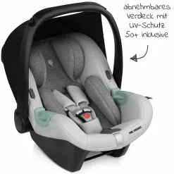 Babyschale Tulip (Autositz Gruppe 0+ / i-Size) - Pearl