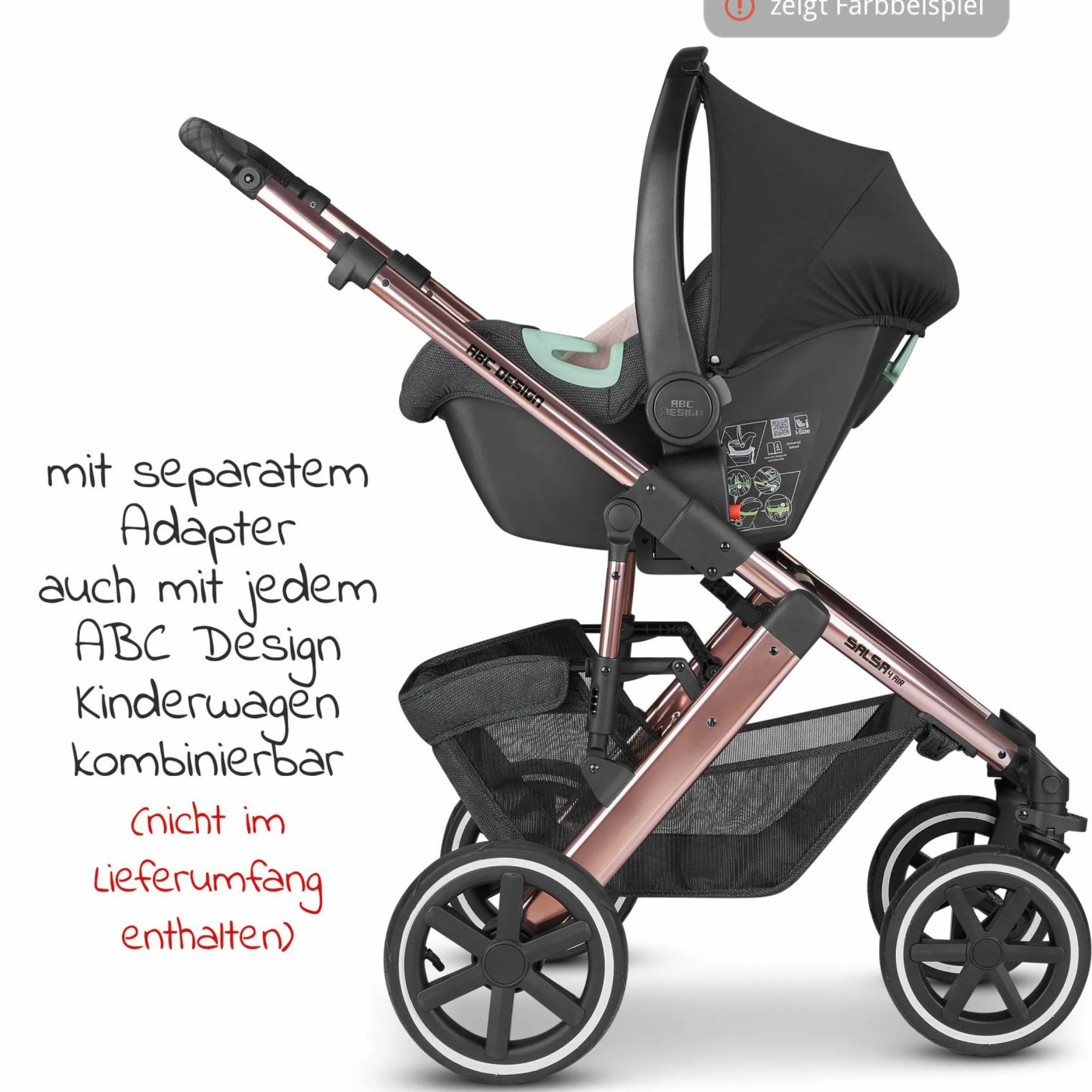 Babyschale Tulip (Autositz Gruppe 0+ / i-Size) - Sage