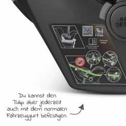 Babyschale Tulip (Autositz Gruppe 0+ / i-Size) - Bubble