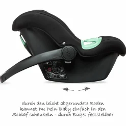 Babyschale Tulip (Autositz Gruppe 0+) - Black
