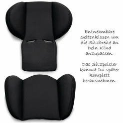 Babyschale Tulip (Autositz Gruppe 0+) - Black