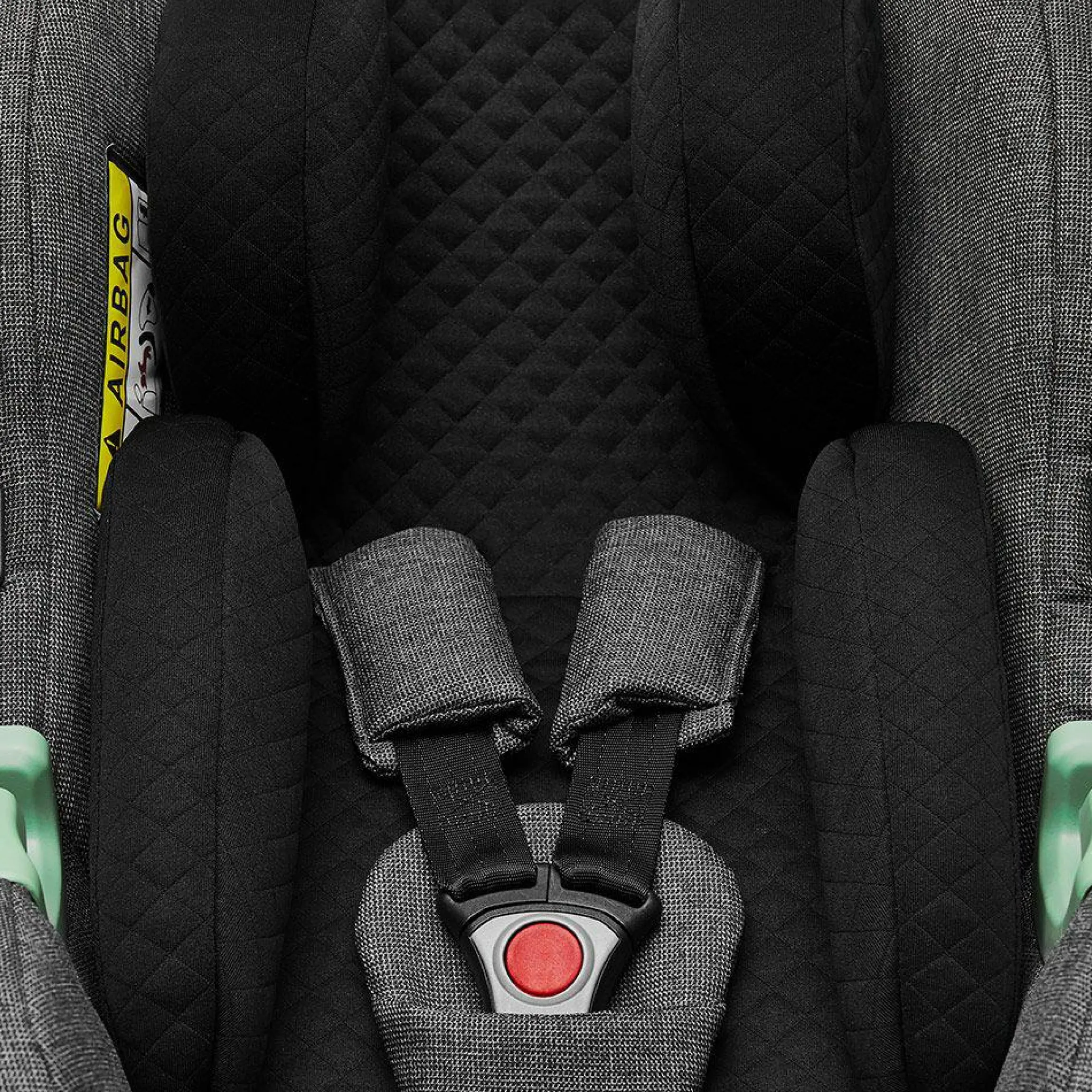 Babyschale Tulip inkl. Zusatzverdeck (Autositz Gruppe 0+) - Diamond Edition - Asphalt