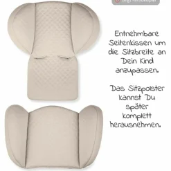 Babyschale Tulip inkl. Zusatzverdeck (Autositz Gruppe 0+ / i-Size) - Diamond Edition - Herb