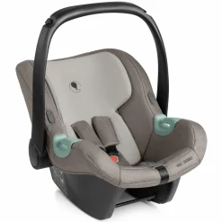 Babyschale Tulip i-Size ab Geburt - 15 Monate (45 cm - 85 cm) inkl. Sonnenverdeck & Sitzverkleinerer - Nature - Kollektion 2025