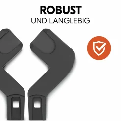 Babyschalen Adapter für Buggy Shop N Care - Black